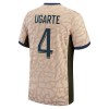 Camiseta de fútbol Paris Saint-Germain Manuel Ugarte 4 Cuarta Equipación Jordan 23-24 - Hombre